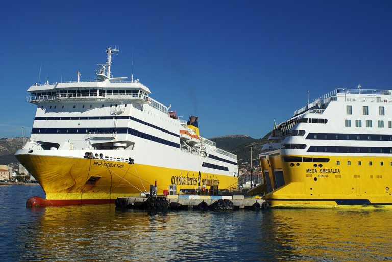 Toulon : les rotations vers La Corse - Ports Toulon Provence Méditerranée