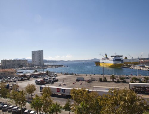 Terminal Côte-d’Azur – Quai de la Corse – Un mois de travaux pour la rénovation de la poutre de couronnement